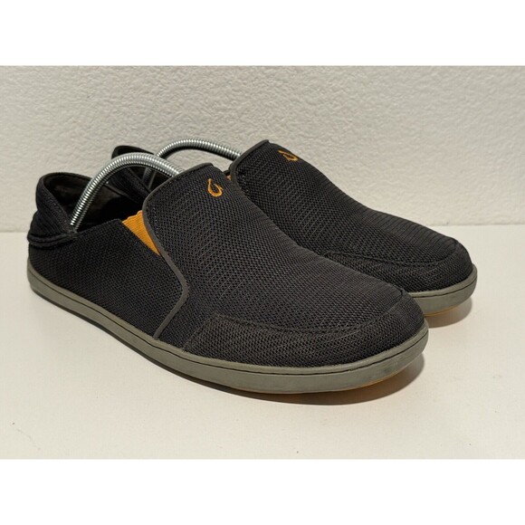 OLUKAI Mens Nohea Mesh Slip-On Shoes Size 10 Grey Sneakers NO INSOLES main image 10